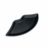 Stainless Steel Lip Shape Tray (Black)